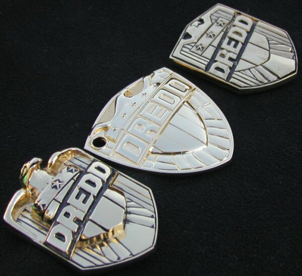 Judge Dredd badges